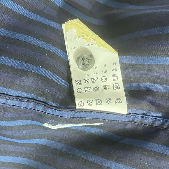 Hugo Boss Blue Striped Button Up - Picture 4 of 6